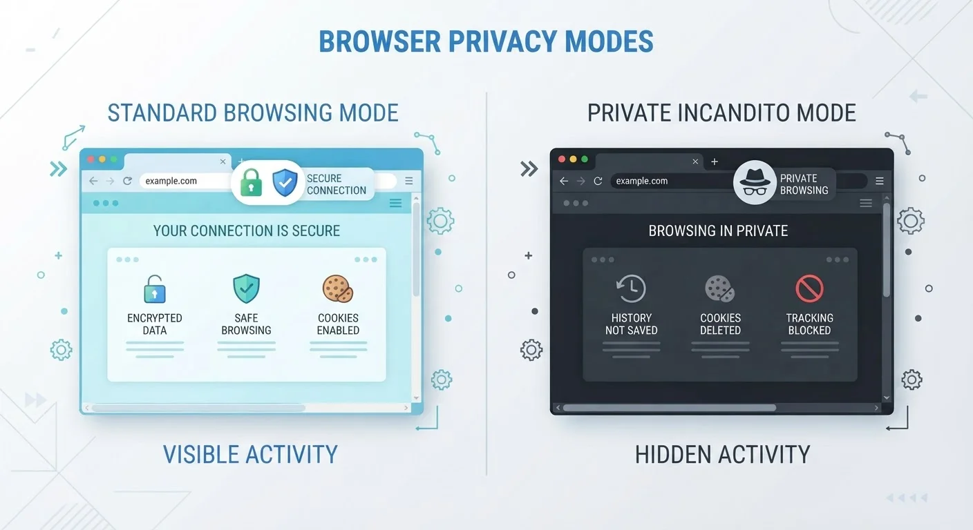 Browser Privacy Settings vs. Incognito Mode: Understanding the Difference