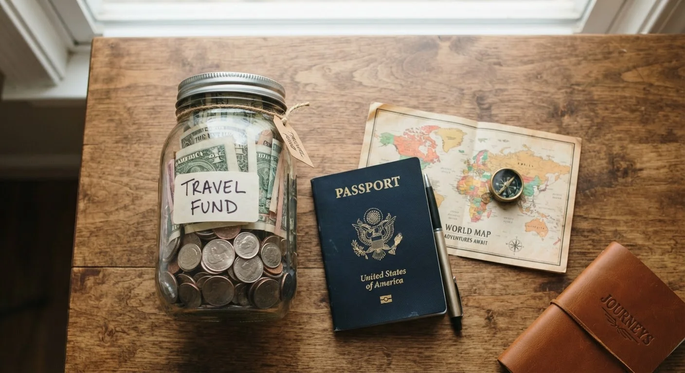 Building a Travel Fund from a Regular Income