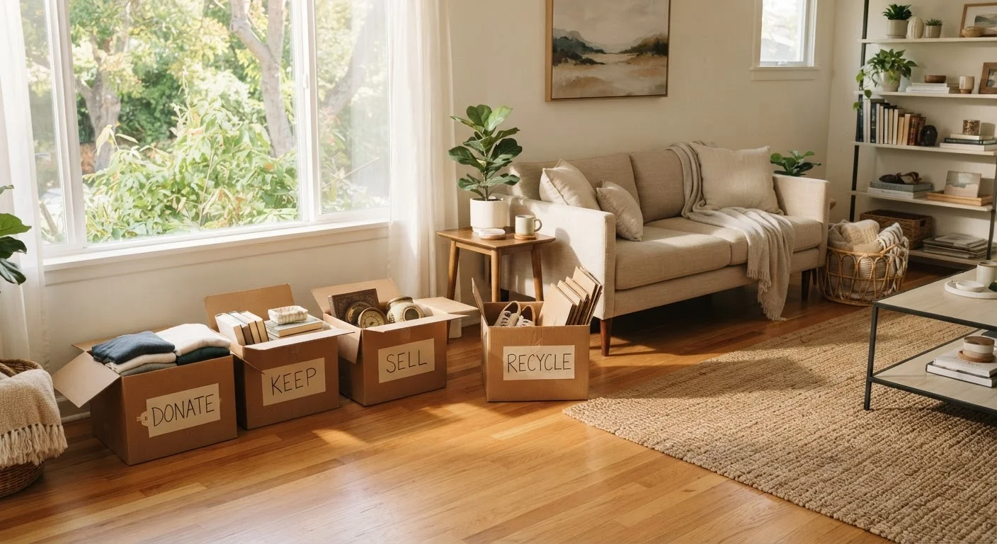 Decluttering Room by Room: A Realistic Starting Point
