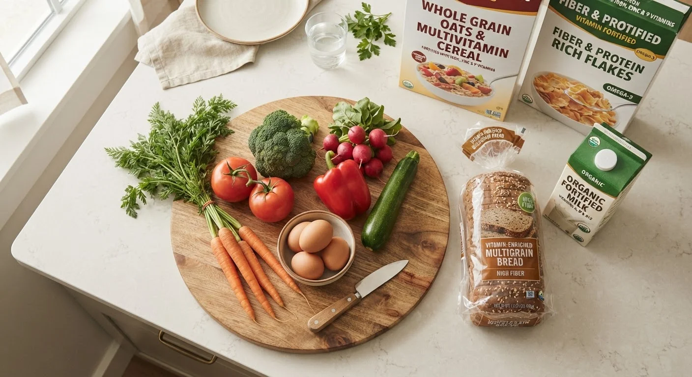 Fortified Foods vs. Natural Food Sources: Does the Difference Matter?