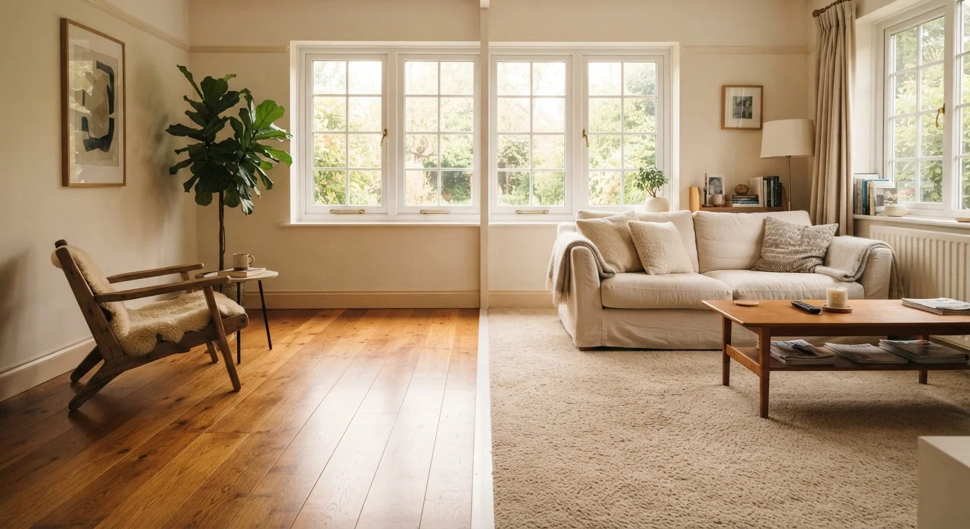 Hardwood Floors vs. Carpet: Long-Term Comfort and Upkeep Compared
