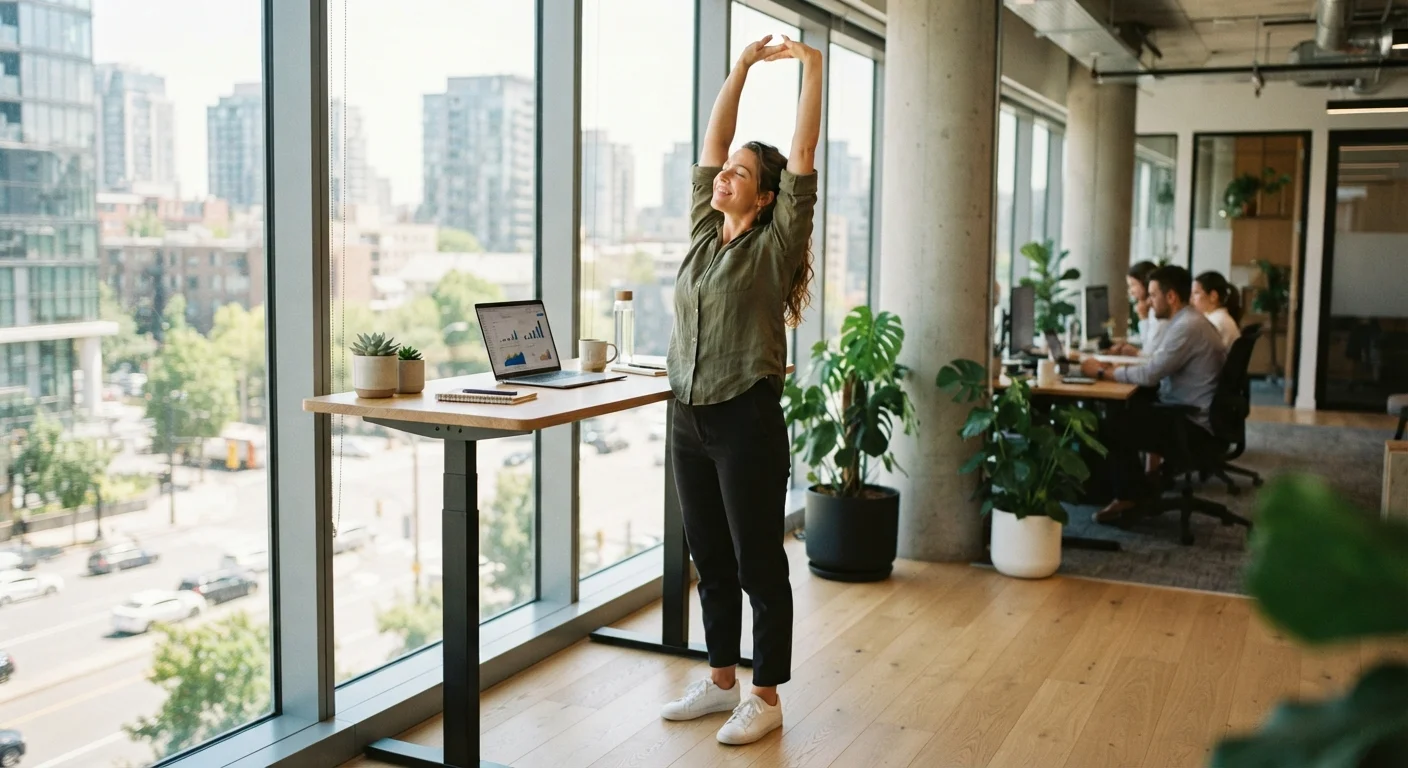 Movement Habits That Fit Into a Desk-Bound Day