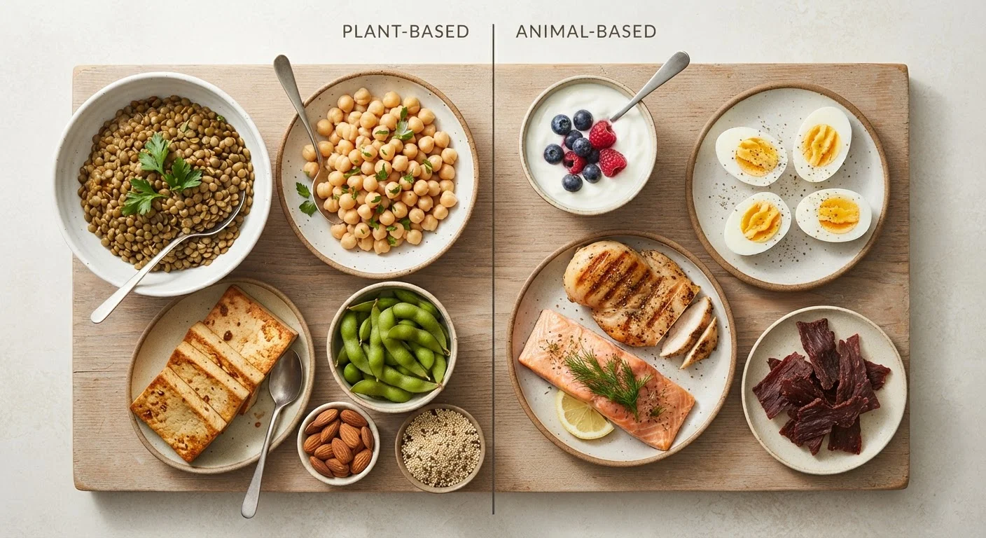 Plant-Based Protein vs. Animal Protein: Nutritional Differences Worth Knowing