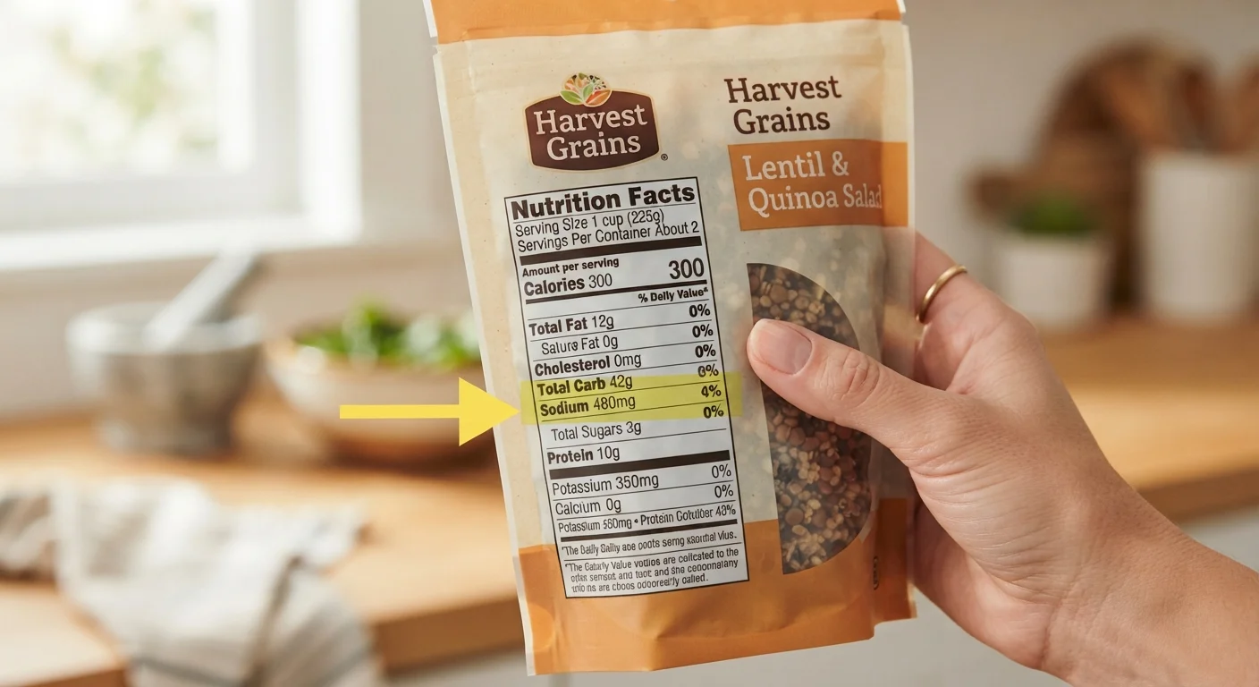 Sodium on Food Labels: What the Numbers Mean for Your Diet
