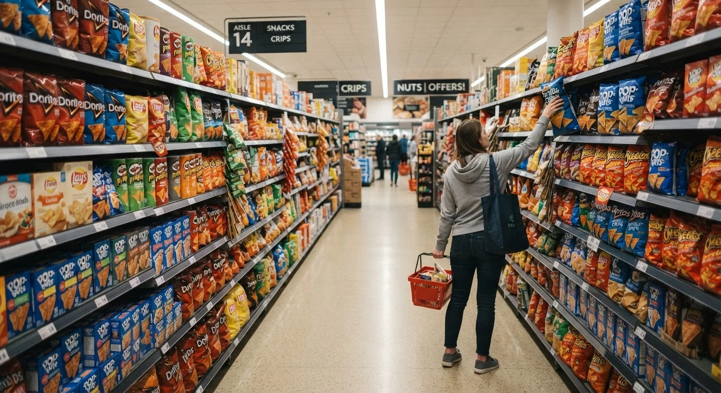 Why Your Grocery Shop Keeps Drifting Toward Ultra-Processed Food
